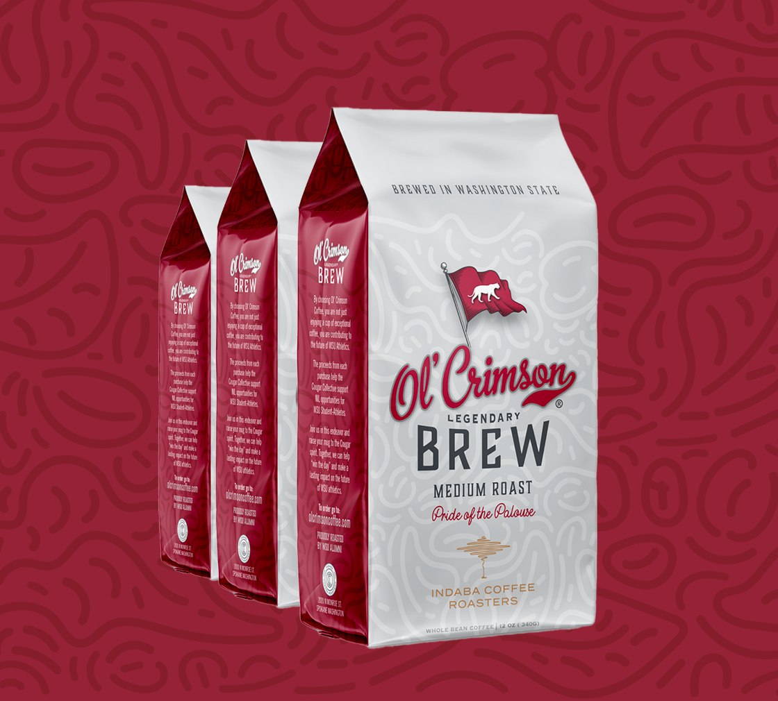 Ol' Crimson Coffee - 3 Pack