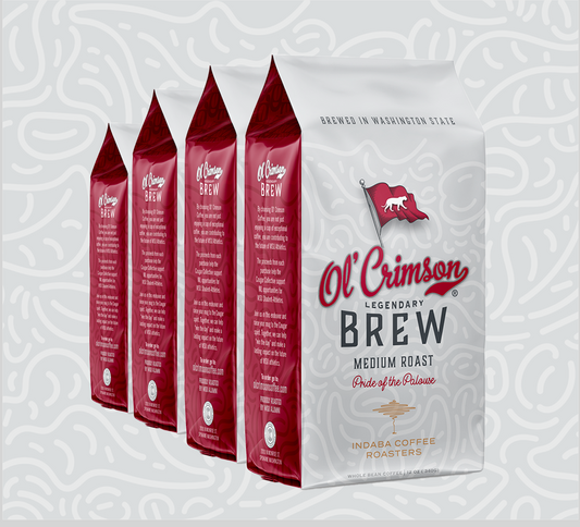 Ol' Crimson Coffee - 4 Pack